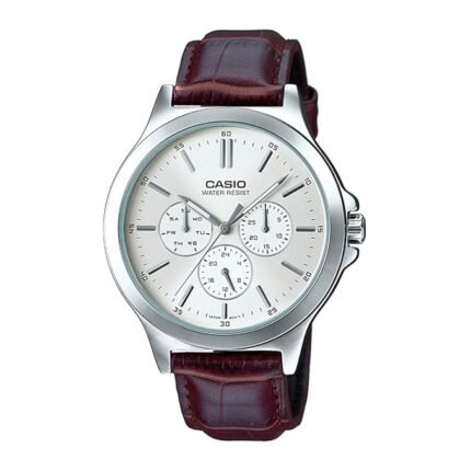 Casio Enticer Analog White Dial Men’s Watch